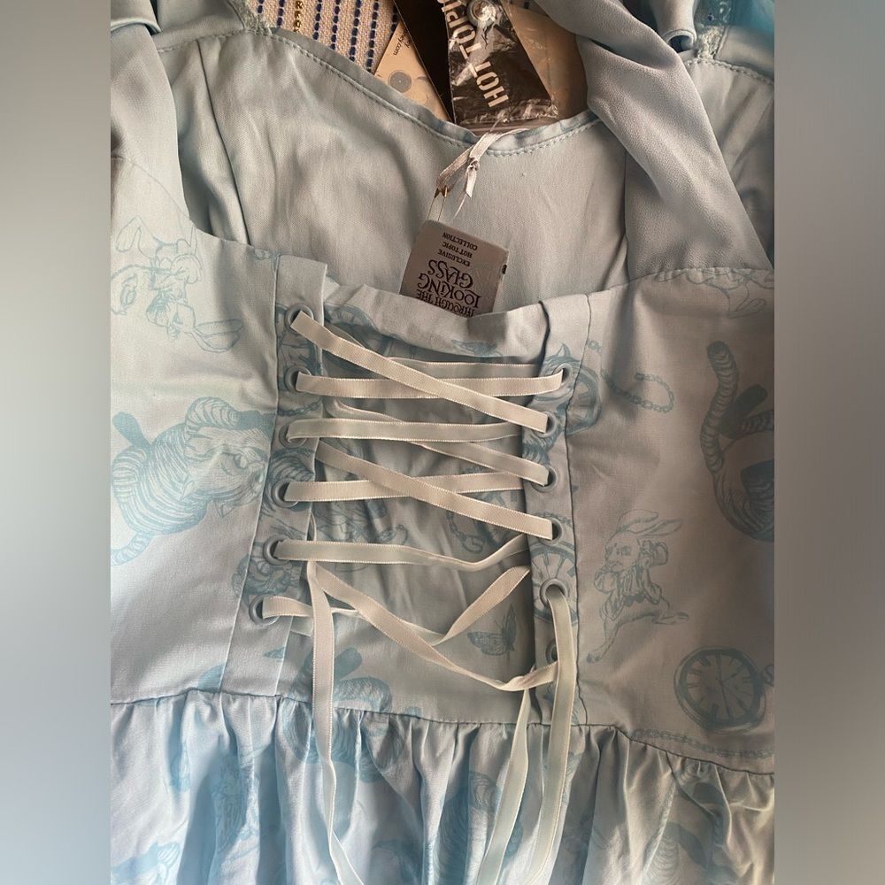 Hot Topic Light Blue Mini Dress - Picture 10 of 15